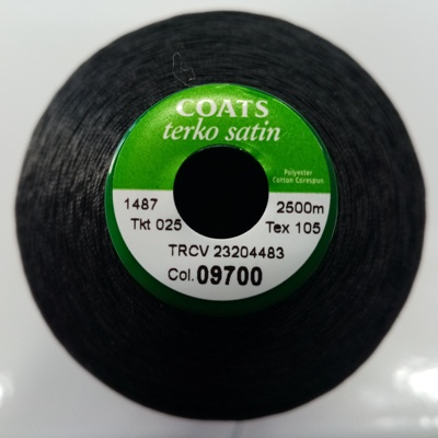 Coats Terko satin Tkt25 x 2500м х 2 бр