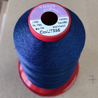 конци за кожа GRAL Tkt30x1000м синьо 7895